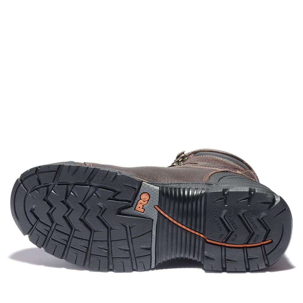 Bocanci De Muncă Timberland Barbati Maro - Pro® Endurance 8\" Steel Toe - Romania - EZJLHW573